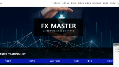 【FX사이트】 FX마스터 FX MASTER