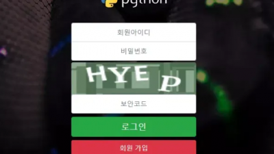 먹튀확정 파이썬 (PYTHON) 먹튀사이트